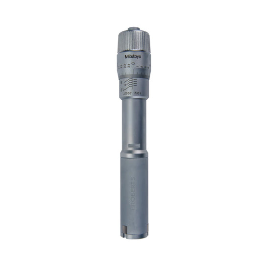 Mitutoyo 368-866 Holtest Bore Micrometer, 3-Point Contact, Range 0.8-1", Graduation 0.0002"