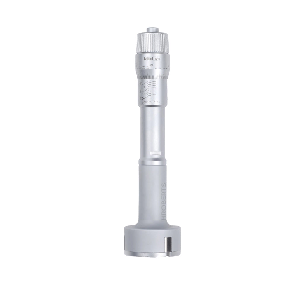 Mitutoyo 368-868 Holtest Bore Micrometer, 3-Point Contact, Range 1.2-1.6", Graduation 0.0002"