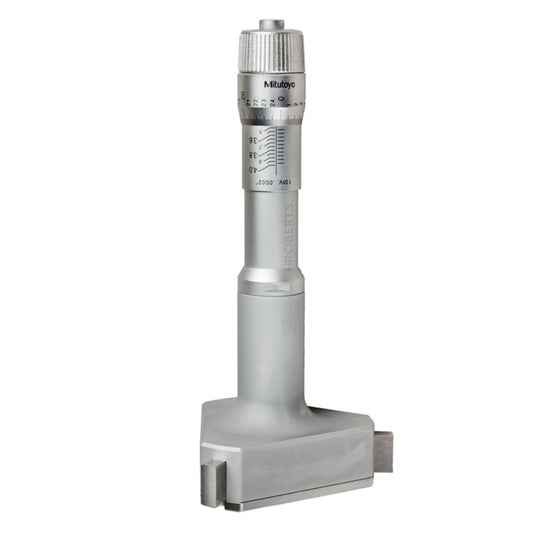 Mitutoyo 368-873 Holtest Bore Micrometer, 3-Point Contact, Range 3.5-4", Graduation 0.0002"