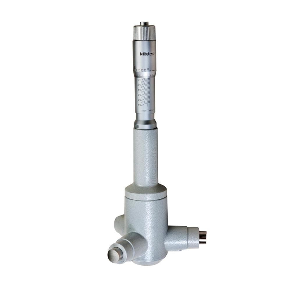 Mitutoyo 368-875 Holtest Bore Micrometer, 3-Point Contact, Range 5-6", Graduation 0.0002"