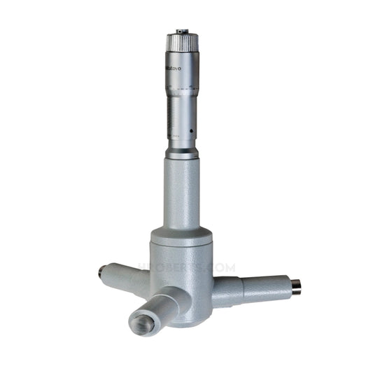 Mitutoyo 368-877 Holtest Bore Micrometer, 3-Point Contact, Range 7-8", Graduation 0.0002"