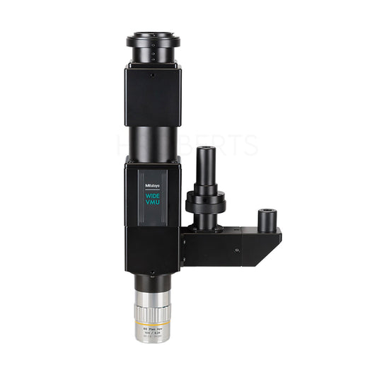 Mitutoyo 378-517 WIDE VMU-BDV, Wide-Field Video Microscope Unit, Vertical C-Mount