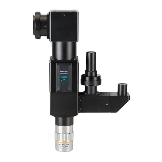 Mitutoyo 378-518 WIDE VMU-BDH, Wide-Field Video Microscope Unit, Horizontal C-Mount