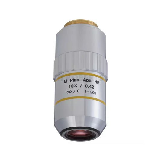 Mitutoyo 378-788-15 M Plan Apo HR 10X High resolution objective for bright-field observation in visible range