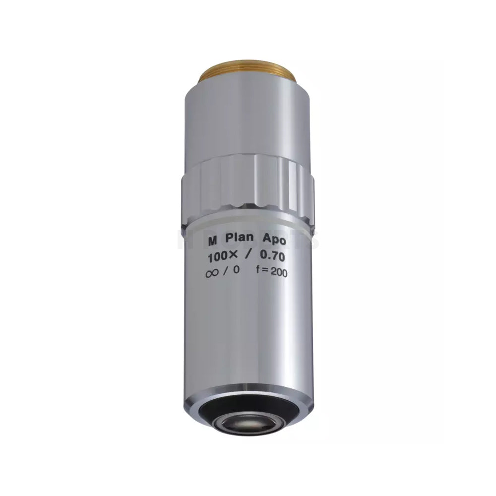 Mitutoyo 378-806-3 M Plan Apo 100X Objective for bright-field observation in visible range