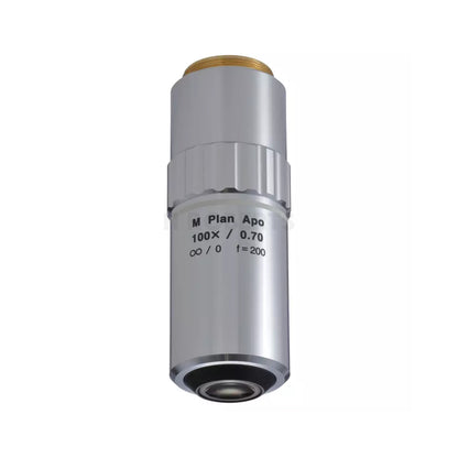Mitutoyo 378-806-3 M Plan Apo 100X Objective for bright-field observation in visible range