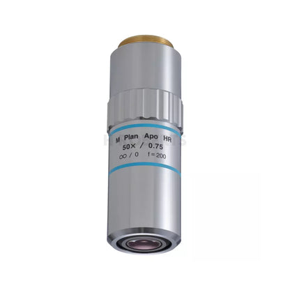 Mitutoyo 378-814-4 M Plan Apo HR 50X High resolution objective for bright-field observation in visible range