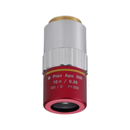 Mitutoyo 378-823-15 M Plan Apo NIR 10x Objective for bright-field observation in near-infrared range
