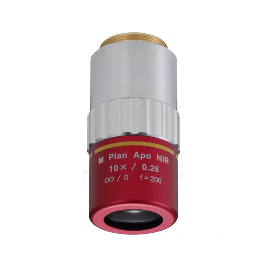Mitutoyo 378-823-15 M Plan Apo NIR 10x Objective for bright-field observation in near-infrared range