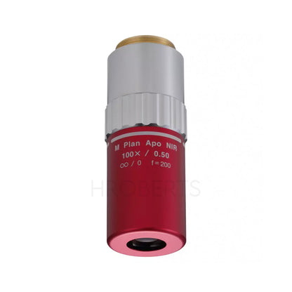 Mitutoyo 378-826-15 M Plan Apo NIR 100X Objective for bright-field observation in near-infrared range