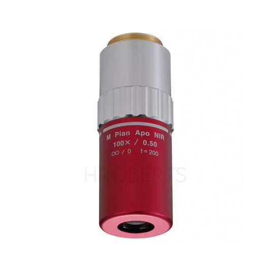 Mitutoyo 378-826-15 M Plan Apo NIR 100X Objective for bright-field observation in near-infrared range