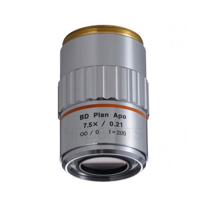 Mitutoyo 378-830-7 BD Plan Apo 7.5X Objective for bright/dark-field observation in visible range