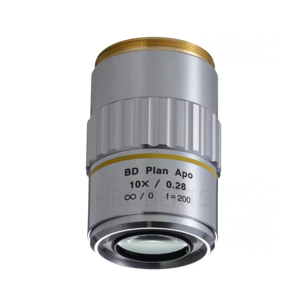Mitutoyo 378-833-7 BD Plan Apo 10X Objective for bright/dark-field observation in visible range