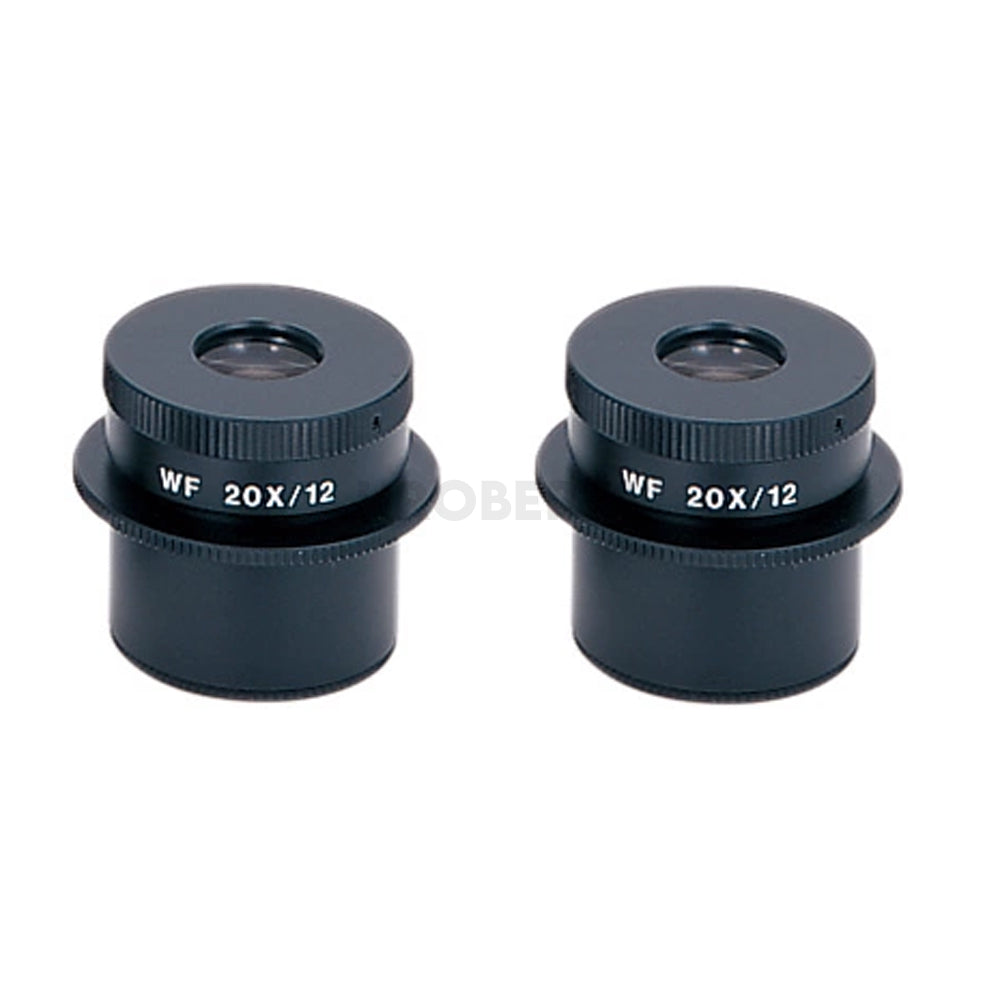 Mitutoyo 378-858 Wide Field 20X Mag, 12 Field Number, Eyepiece Wide field of view eyepiece - Two Piece
