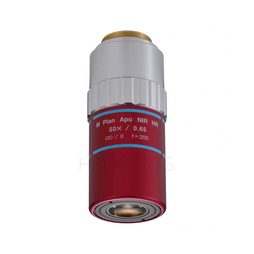 Mitutoyo 378-863-5 M Plan Apo NIR HR 50X High resolution objective for bright-field observation in near-infrared range