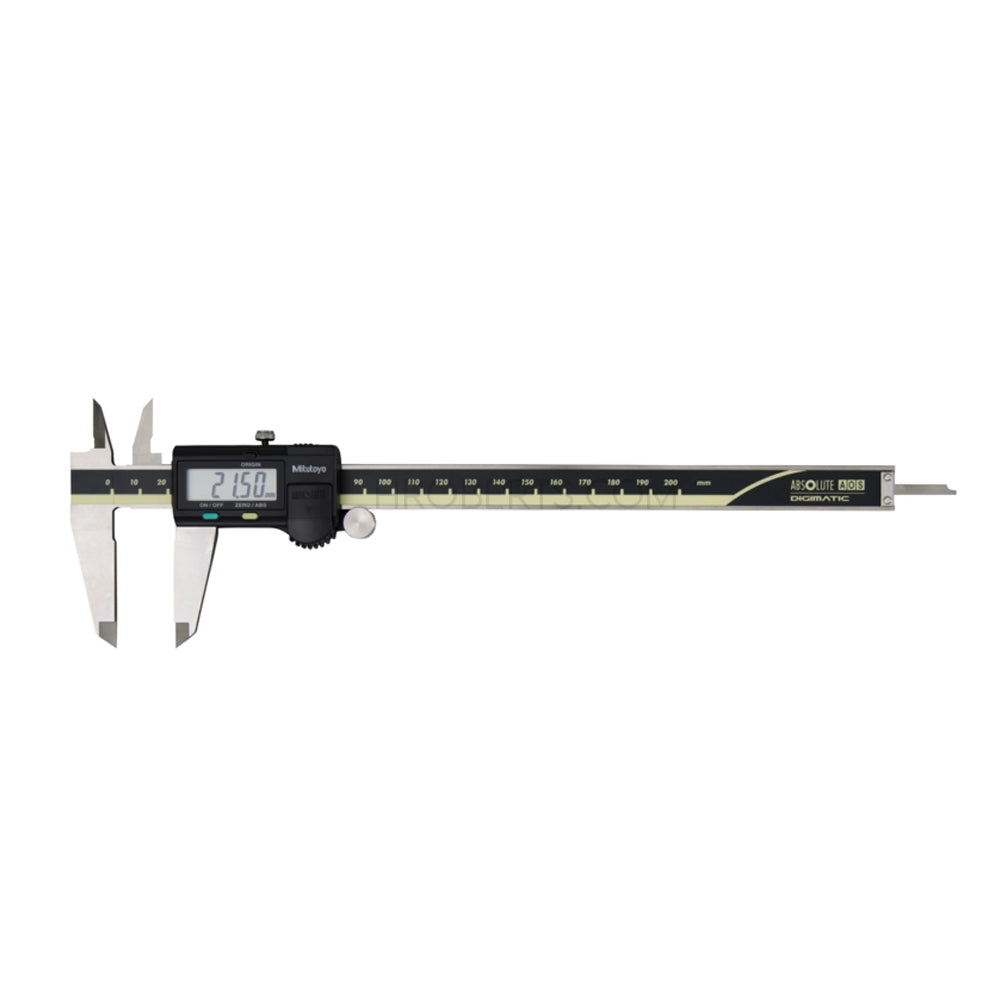 Mitutoyo 500-152-30 Digimatic Digital Caliper (Metric Only), Range 0-200mm, Resolution 0.01mm, Absolute System and SPC Data Output