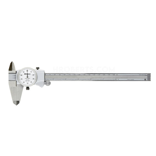 Mitutoyo 505-743 Dial Caliper, Range 0-8", Graduation 0.001"
