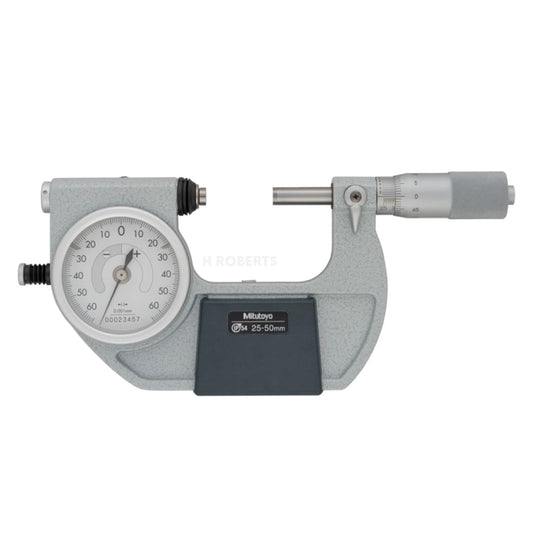 Mitutoyo 510-122 Indicating Mictometer, Range 25-50mm, Graduation 0.001mm