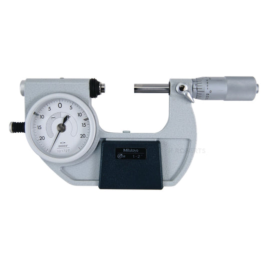 Mitutoyo 510-132 Indicating Mictometer, Range 1-2", Graduation 0.0001"