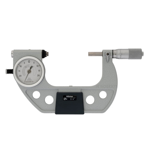 Mitutoyo 510-134 Indicating Mictometer, Range 3-4", Graduation 0.0001"