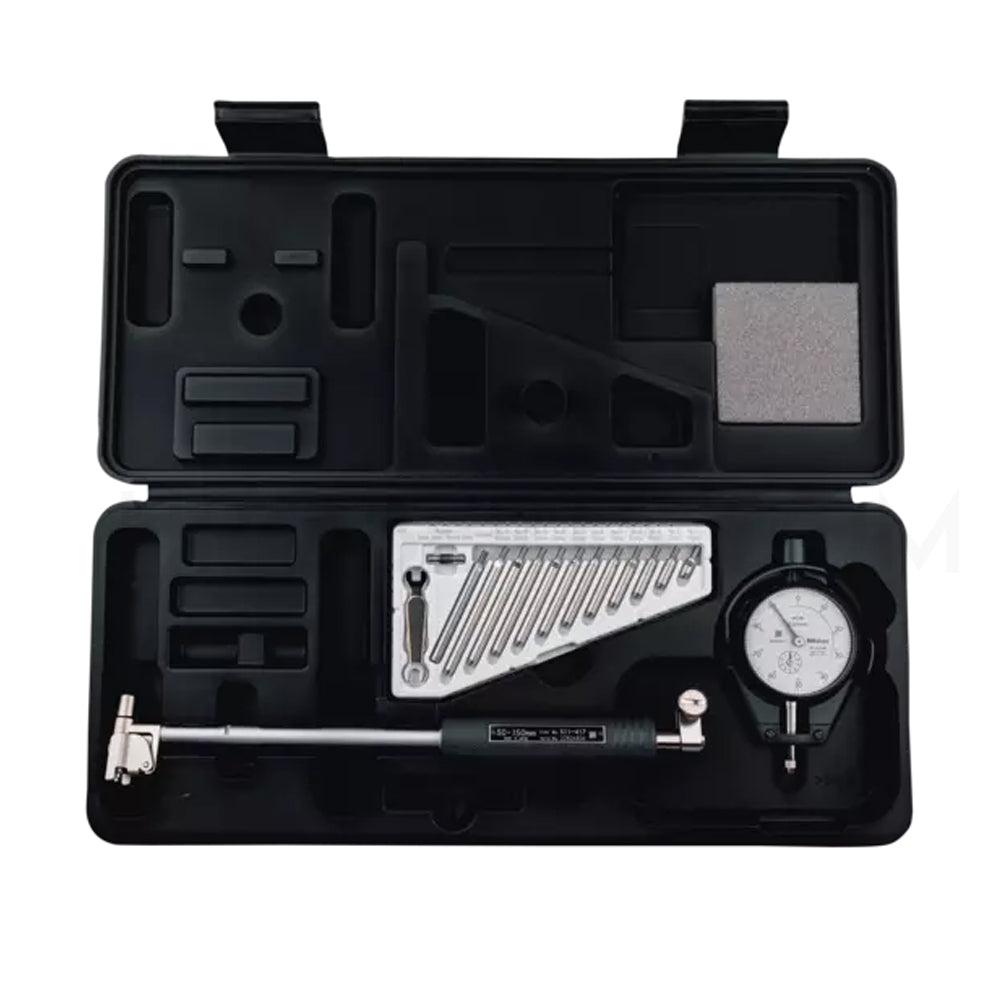 Mitutoyo 511-427-20 Blind Hole Bore Gauge, Range 50-150mm, Graduation 0.01mm, Probe Depth 150mm