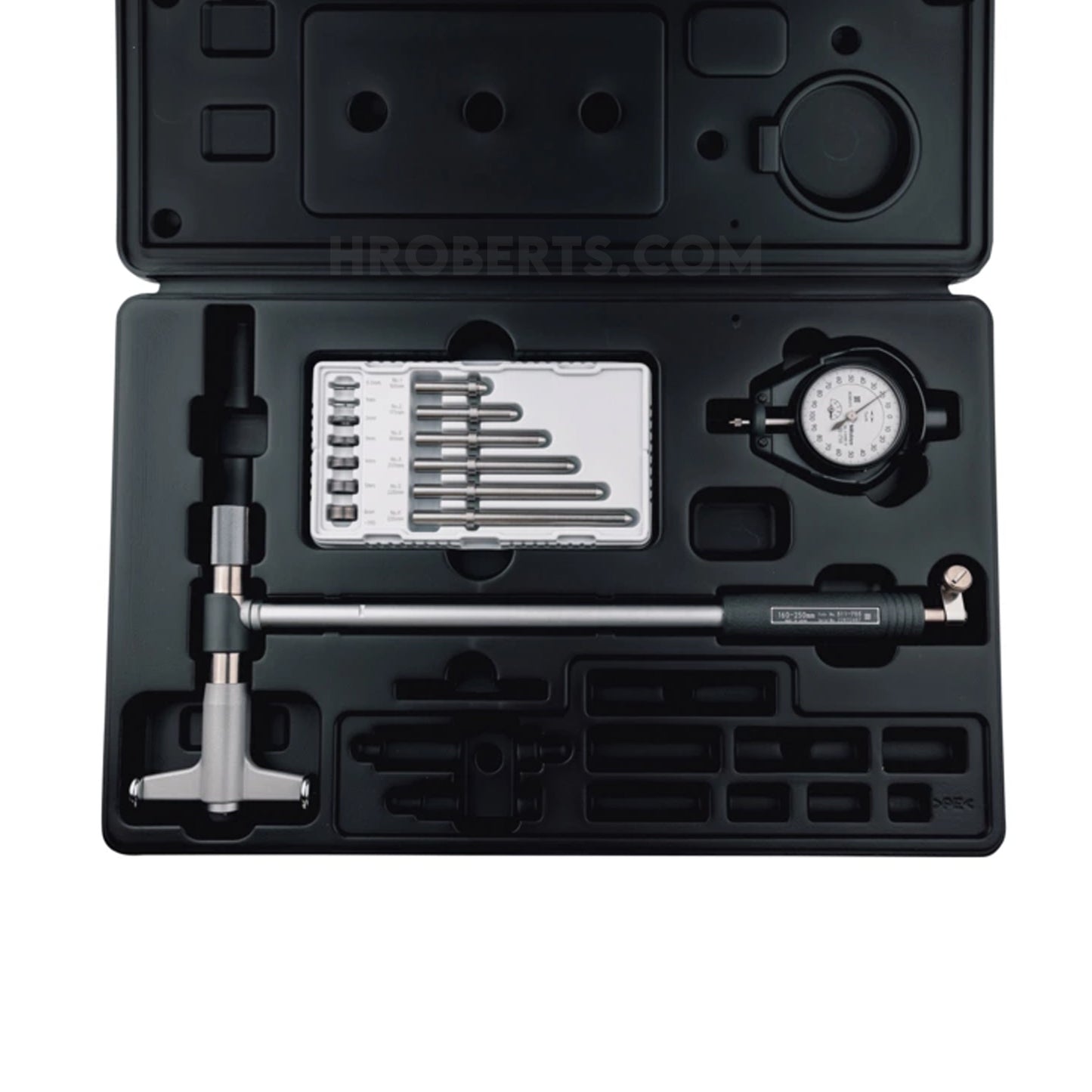 Mitutoyo 511-725-20 Bore Gauge, Range 160-250mm, Graduation 0.001mm, Probe Depth 250mm