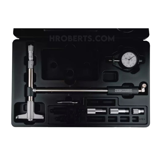 Mitutoyo 511-816-20 Micrometer Head Bore Gauge, Range 250-400mm, Graduation 0.01mm, Probe Depth 250mm