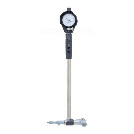 Mitutoyo 511-855-20 Micrometer Head Bore Gauge, Range 6-10", Graduation 0.0001", Probe Depth 6"
