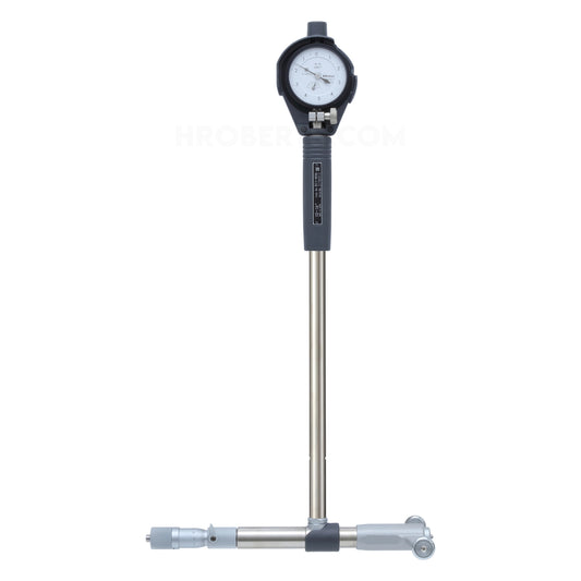 Mitutoyo 511-856-20 Micrometer Head Bore Gauge, Range 10-16", Graduation 0.0001", Probe Depth 6"