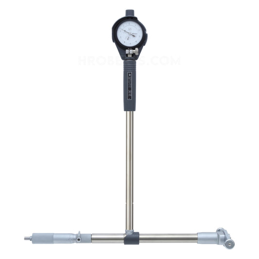 Mitutoyo 511-857-20 Micrometer Head Bore Gauge, Range 16-24", Graduation 0.0001", Probe Depth 10"