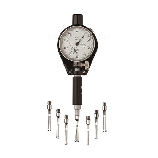 Mitutoyo 511-714-20 Bore Gauge, Range 100-160mm, Graduation 0.01mm, Probe Depth 150mm