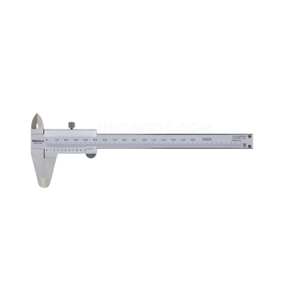 Mitutoyo 530-102 Vernier Caliper, Range 0-150mm, Graduation 0.05mm