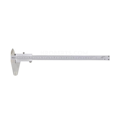 Mitutoyo 530-115 Vernier Caliper, Range 0-300mm / 0-12", Graduation 0.05mm / 1-128"
