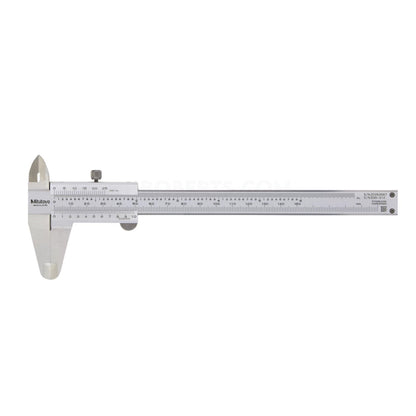 Mitutoyo 530-312 Vernier Caliper, Range 0-150mm / 0-6", Graduation 0.02mm / 0.001"