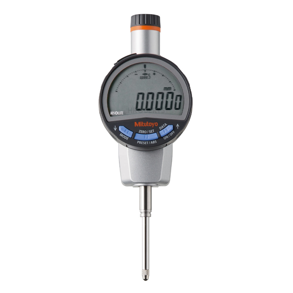 Mitutoyo 543-720B Absolute Digimatic Digital Indicator (Metric Only), Range 25.4mm, Resolution 0.01mm, 0.001mm, 0.0005mm ( Selectable )