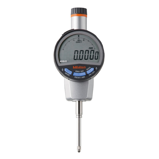 Mitutoyo 543-720B Absolute Digimatic Digital Indicator (Metric Only), Range 25.4mm, Resolution 0.01mm, 0.001mm, 0.0005mm ( Selectable )