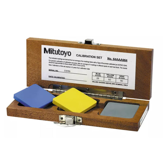 Mitutoyo 64AAA964 Shore A Reference Material (3pcs.) for Durometers