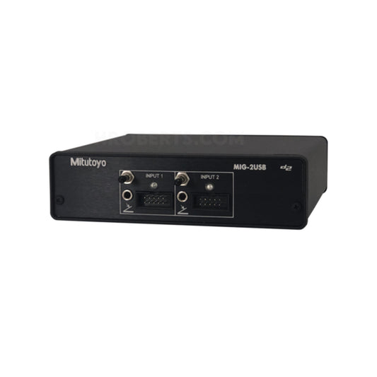 Mitutoyo 64AAB638 Digimatic Multiplexer MIG-2USB, Data Output RS-232C and USB, Number of Input Channels 2