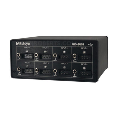 Mitutoyo 64AAB640 Digimatic Multiplexer MIG-8USB, Data Output RS-232C and USB, Number of Input Channels 8