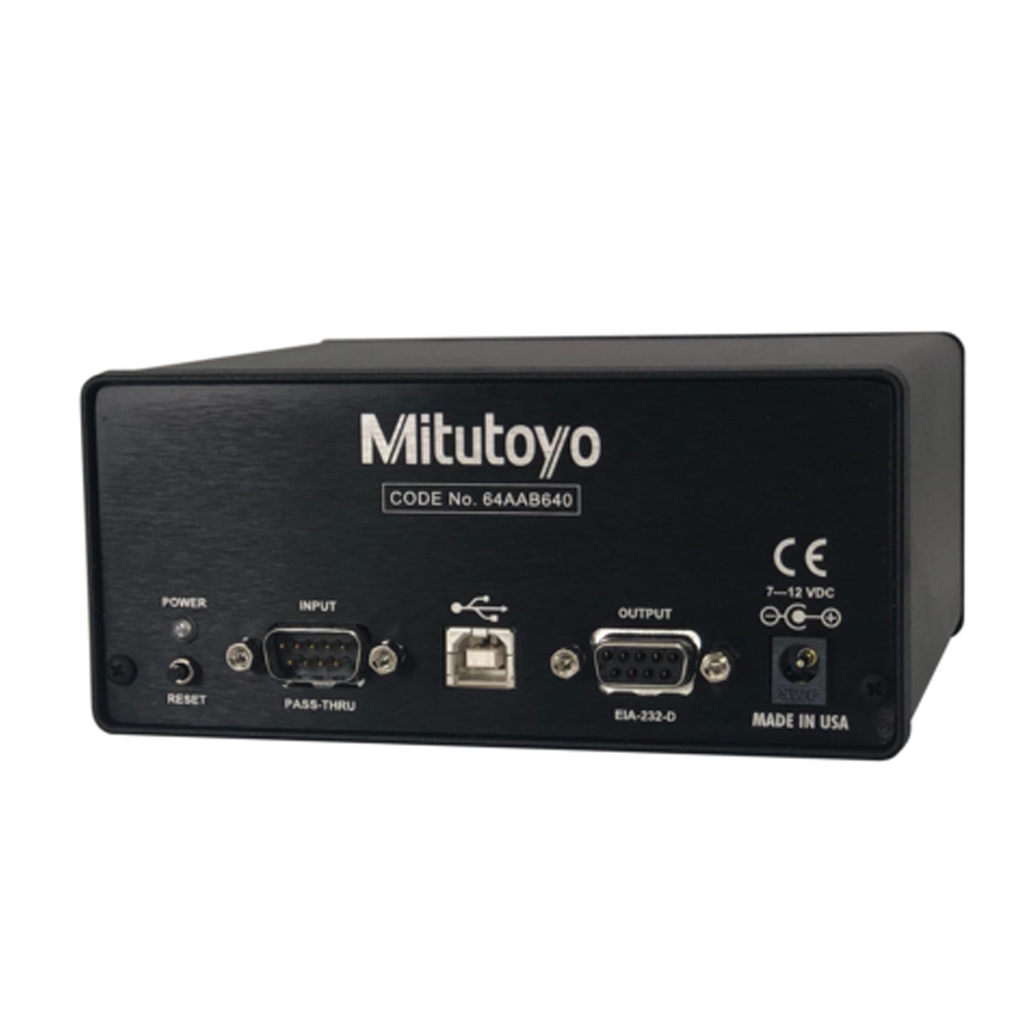 Mitutoyo 64AAB640 Digimatic Multiplexer MIG-8USB, Data Output RS-232C and USB, Number of Input Channels 8