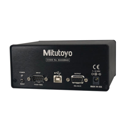 Mitutoyo 64AAB640 Digimatic Multiplexer MIG-8USB, Data Output RS-232C and USB, Number of Input Channels 8