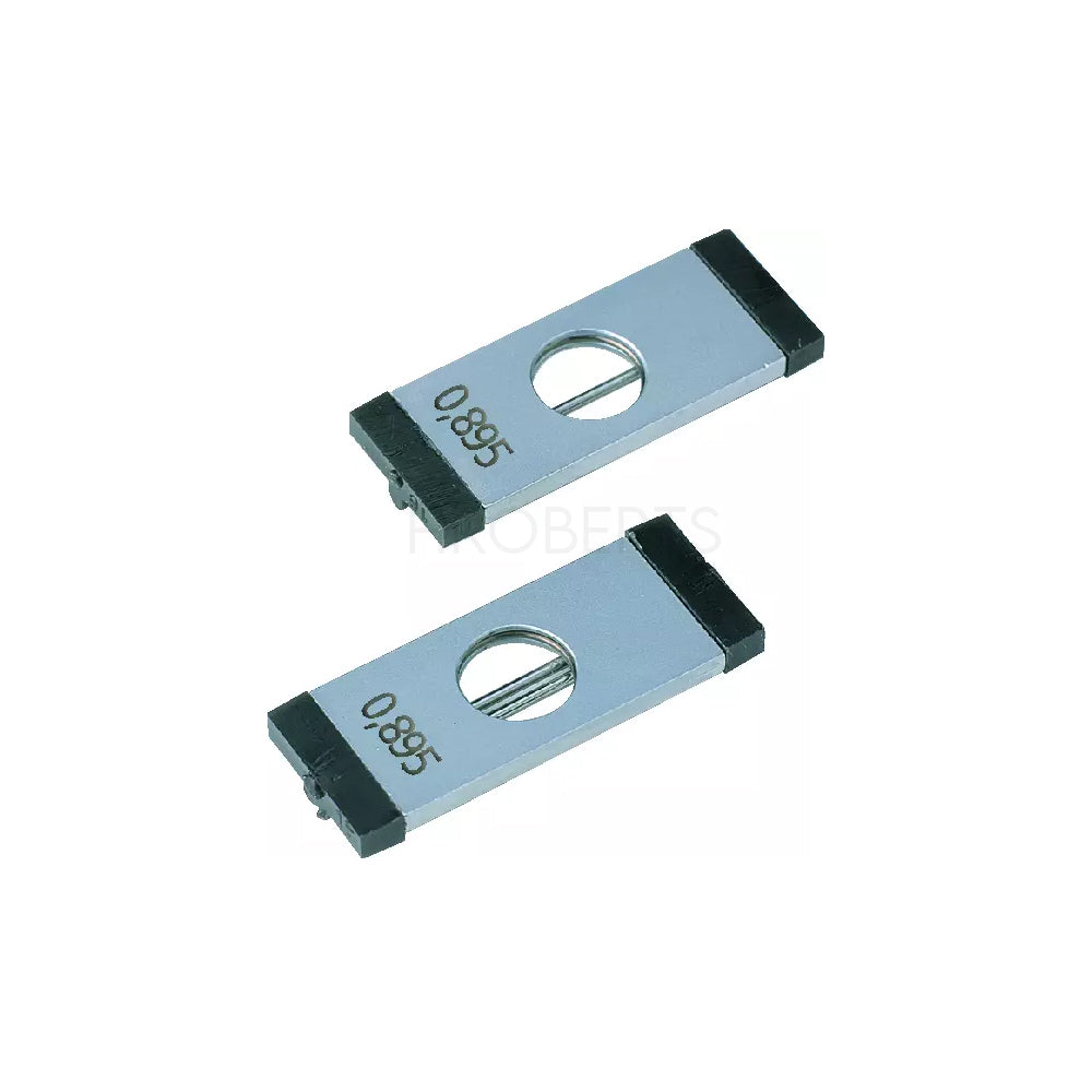 Mitutoyo 952142 Three Wire Unit, 0.895mm Wire Dia, One Pair, Support Spindle Dia 6.35mm