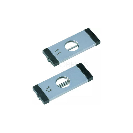 Mitutoyo 952143 Three Wire Unit, 1.100mm Wire Dia, One Pair, Support Spindle Dia 6.35mm