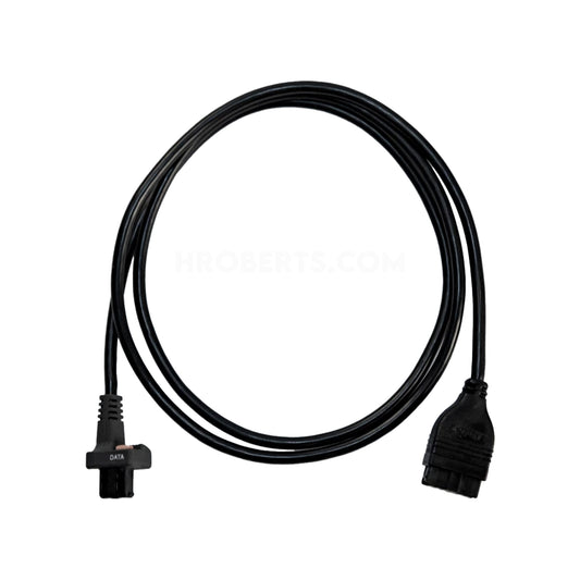 Mitutoyo 959149 Digimatic Signal Cable Straight with Data Pushbutton e.g. for Standard ABSOLUTE Digimatic Caliper, Length 1 Metre