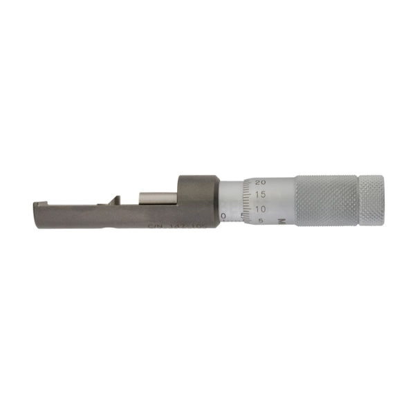 Mitutoyo 147-105 Can Seam Micrometer, Range 0-13mm, Graduation 0.01mm, for Aluminium Cans