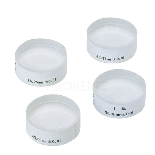 Mitutoyo 157-904 Optical Parallel Set for Micrometer Range 25-50mm
