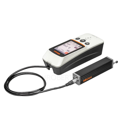 Mitutoyo 178-742-13 SJ-220 Portable Surface Roughness Tester, Standard Drive Unit, Stylus Tip Angle 90°, Radius 5μm, Imperial / Metric, Measuring Range 16mm, Resolution 0.001µm
