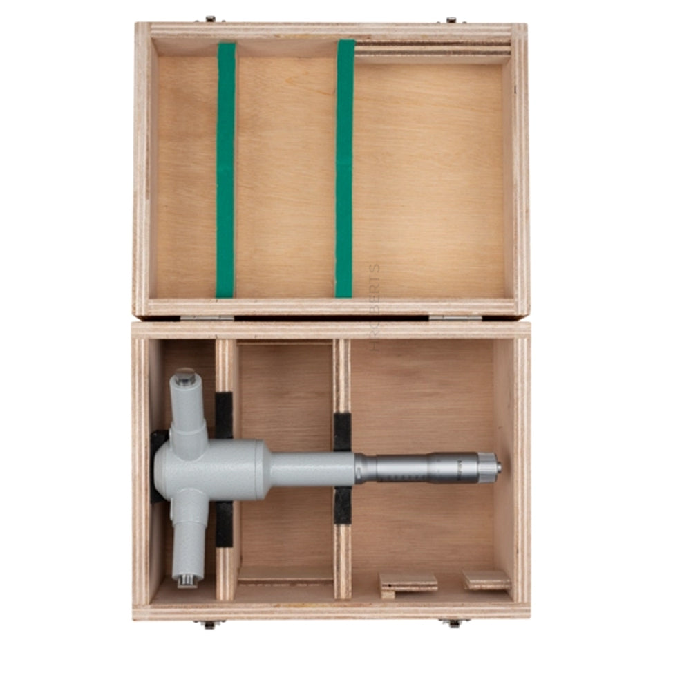 Mitutoyo 368-777 Holtest Bore Micrometer, 3-Point Contact, Range 175-200mm, Graduation 0.005mm