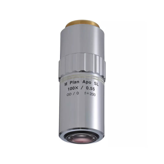 Mitutoyo 378-815-4 M Plan Apo HR 100X High resolution objective for bright-field observation in visible range