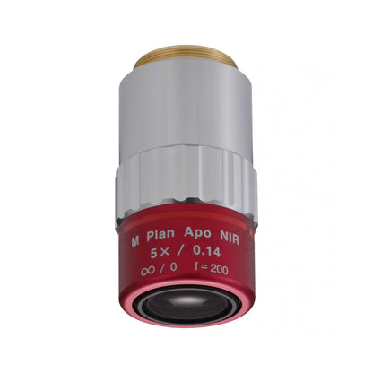 Mitutoyo 378-822-5 M Plan Apo NIR 5X Objective for bright-field observation in near-infrared range